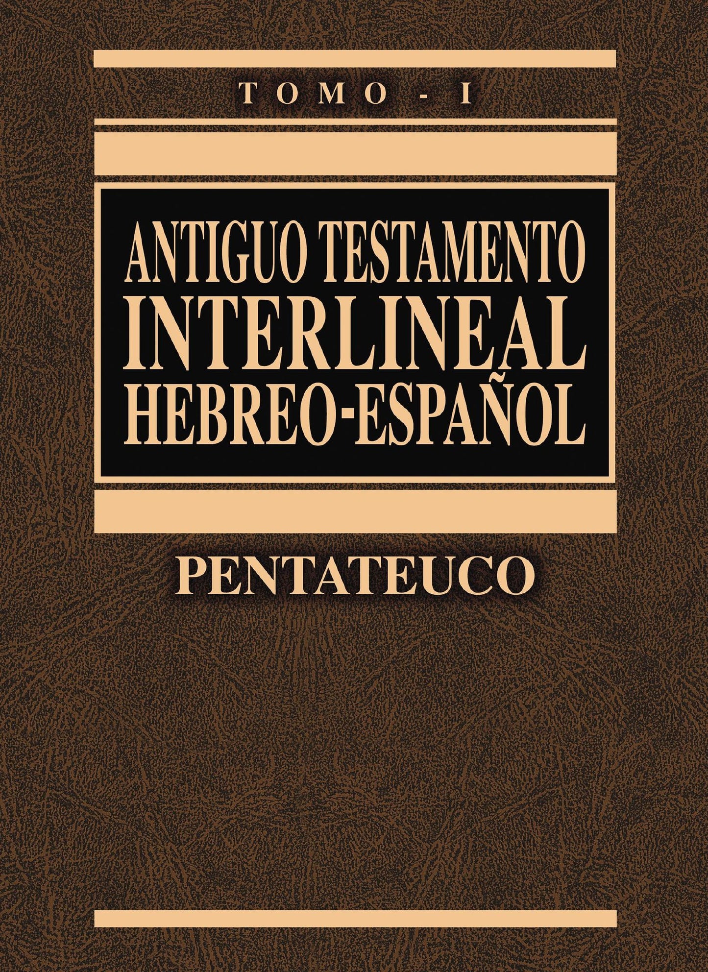 AT Interlineal Hebreo-Espanol Vol. 1