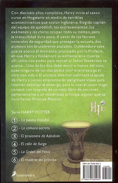 Harry Potter y el misterio del príncipe (Harry Potter and the Half-Blood Prince)