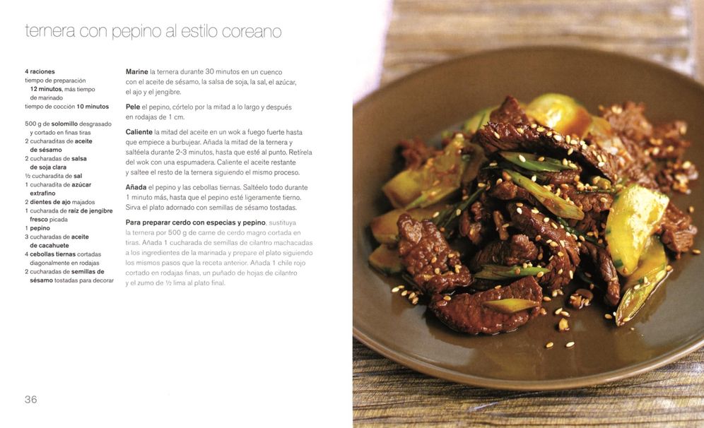 200 recetas para wok