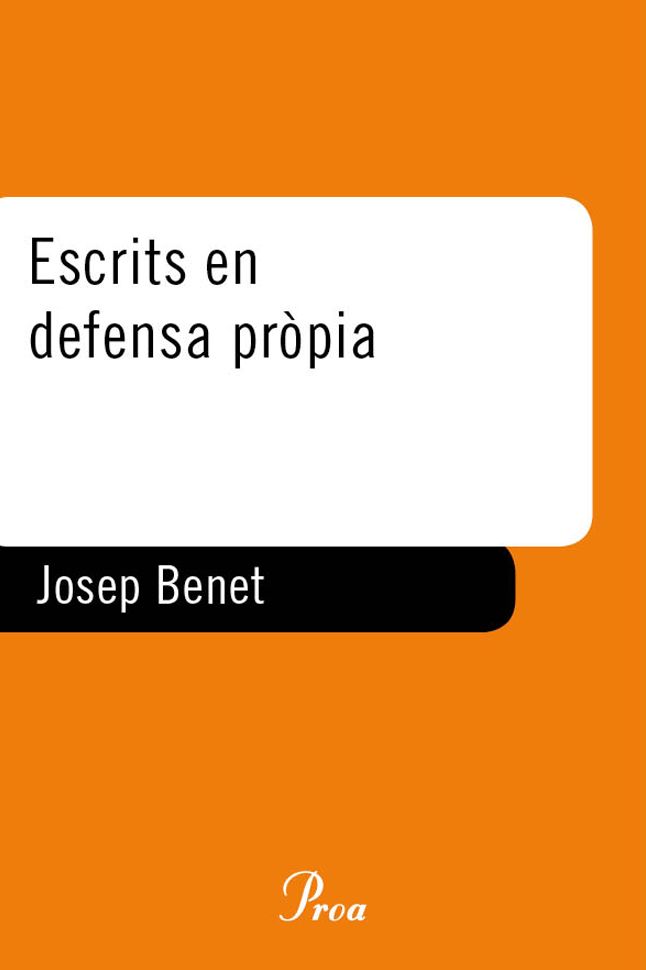 Escrits en defensa pròpia