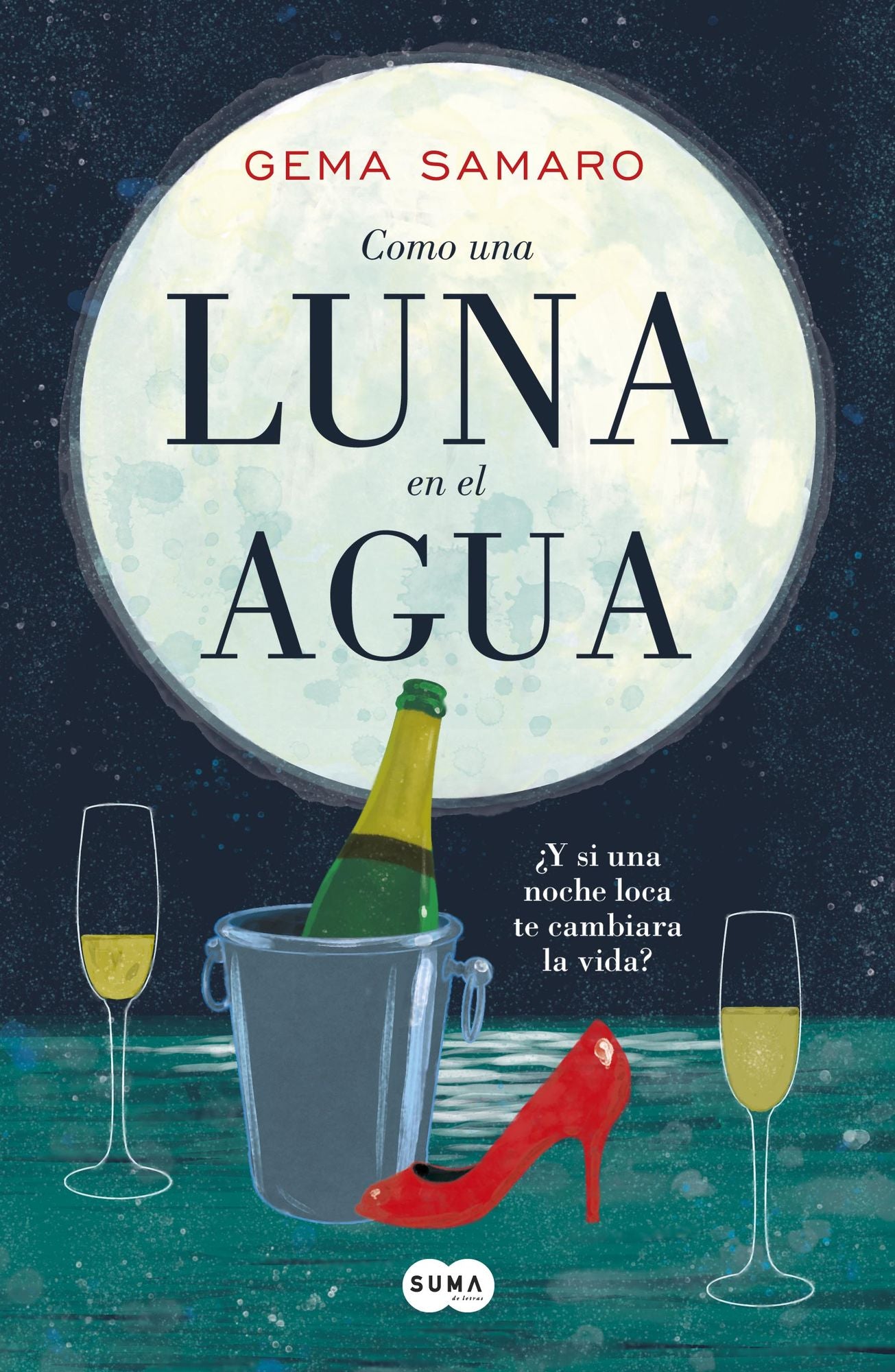 Como una luna en el agua