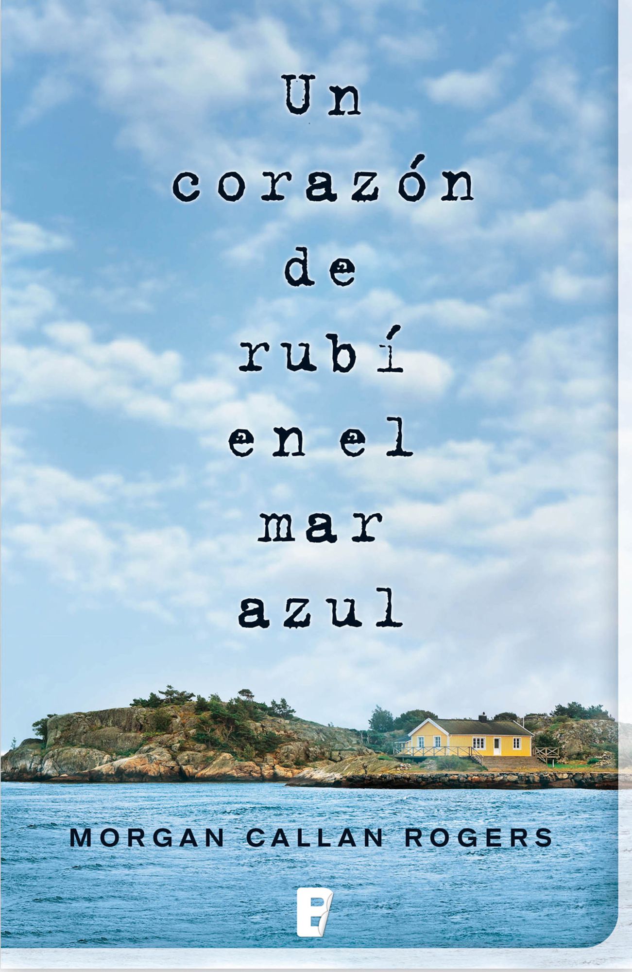 Un corazón de rubí en el mar azul