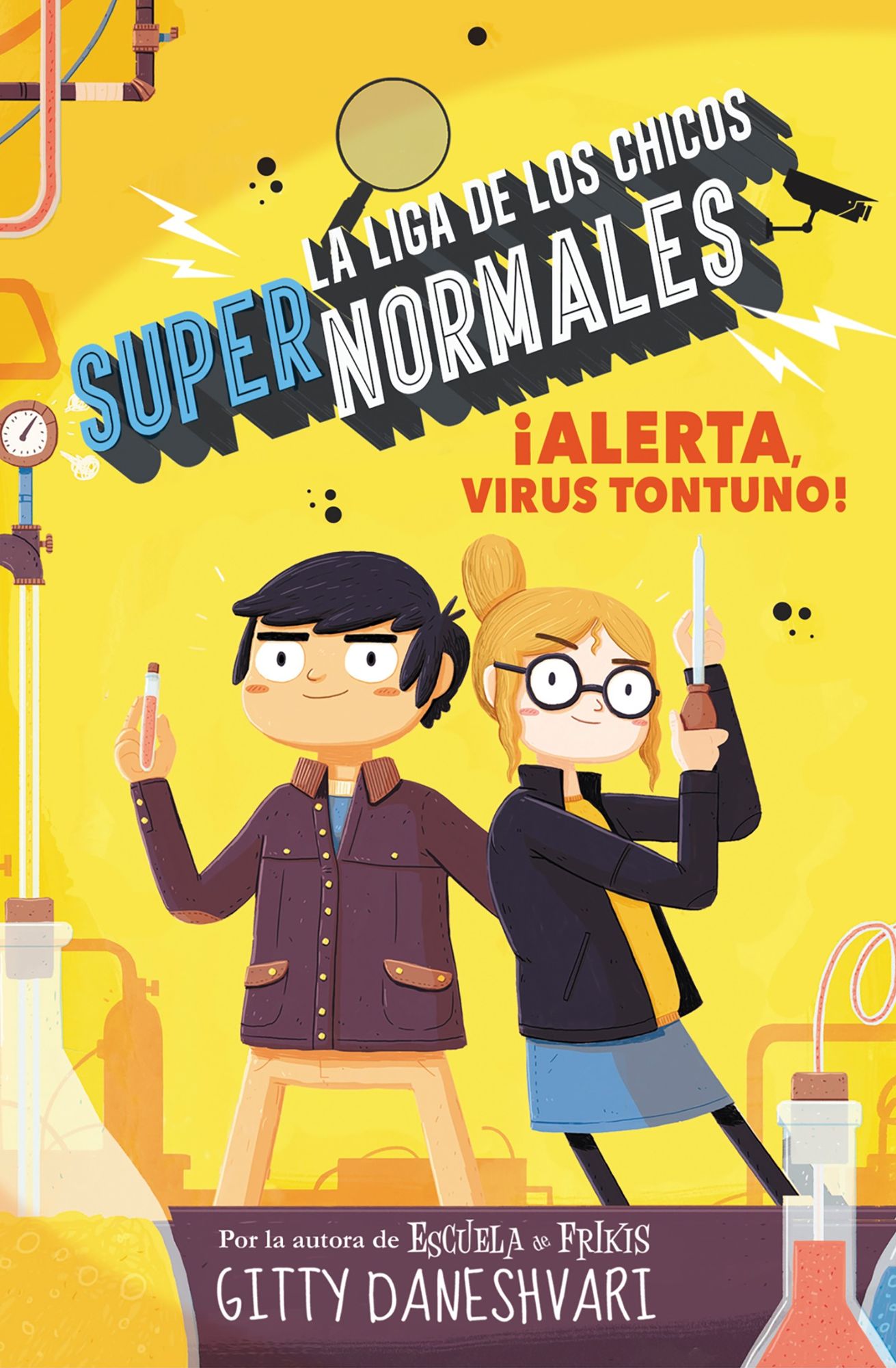 Alerta, virus tontuno! (La liga de los chicos supernormales 2)