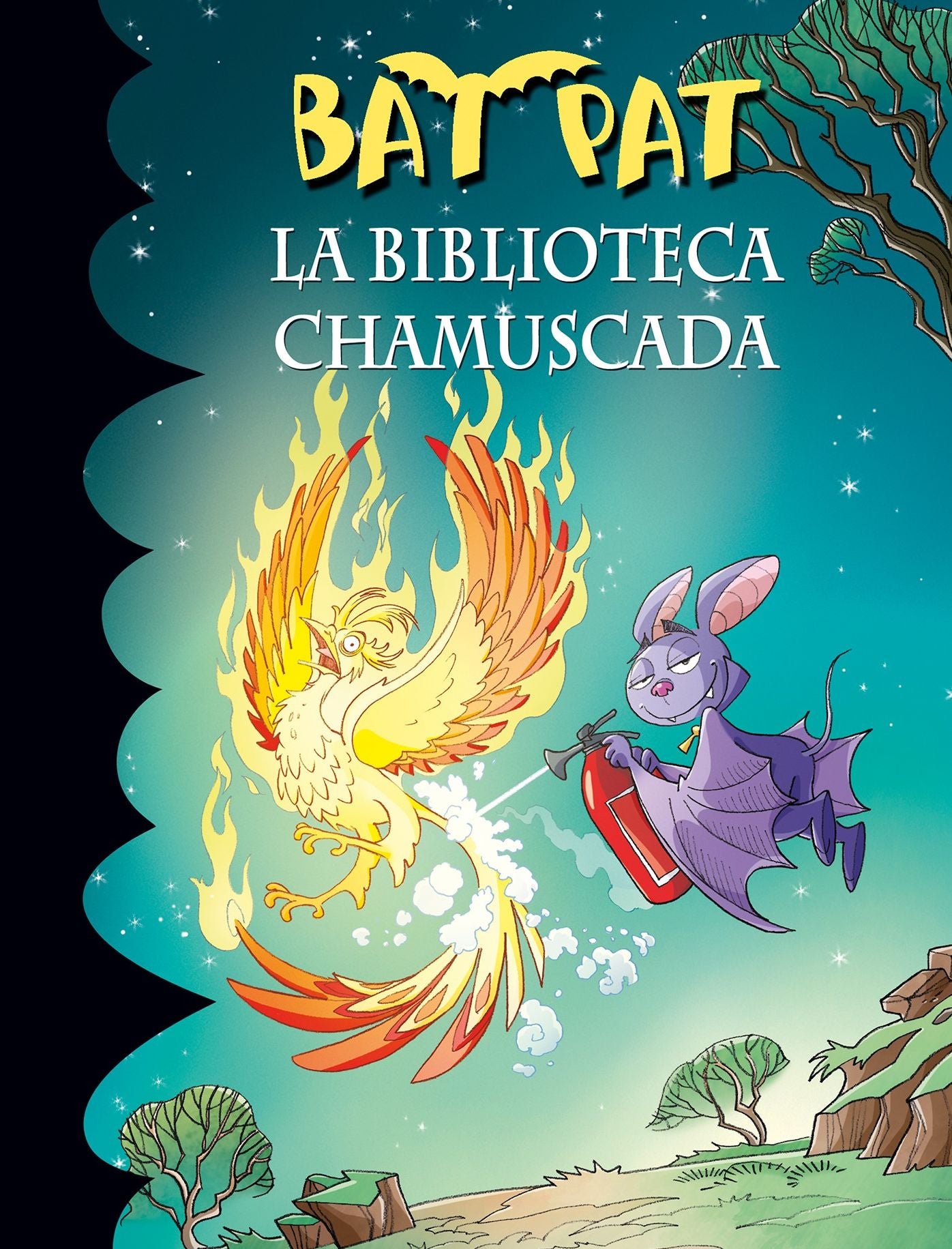 La biblioteca chamuscada (Bat Pat 41)
