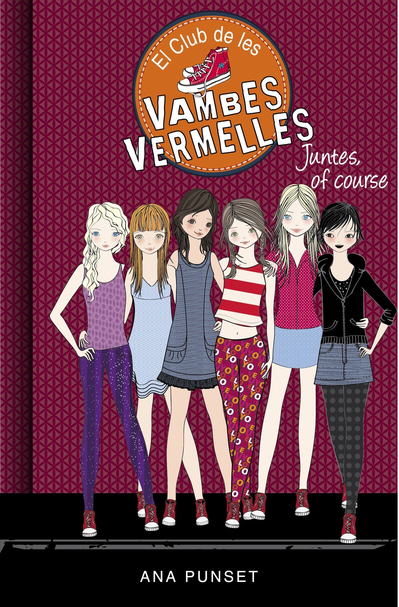 Juntes, of course (Sèrie El Club de les Vambes Vermelles 8)