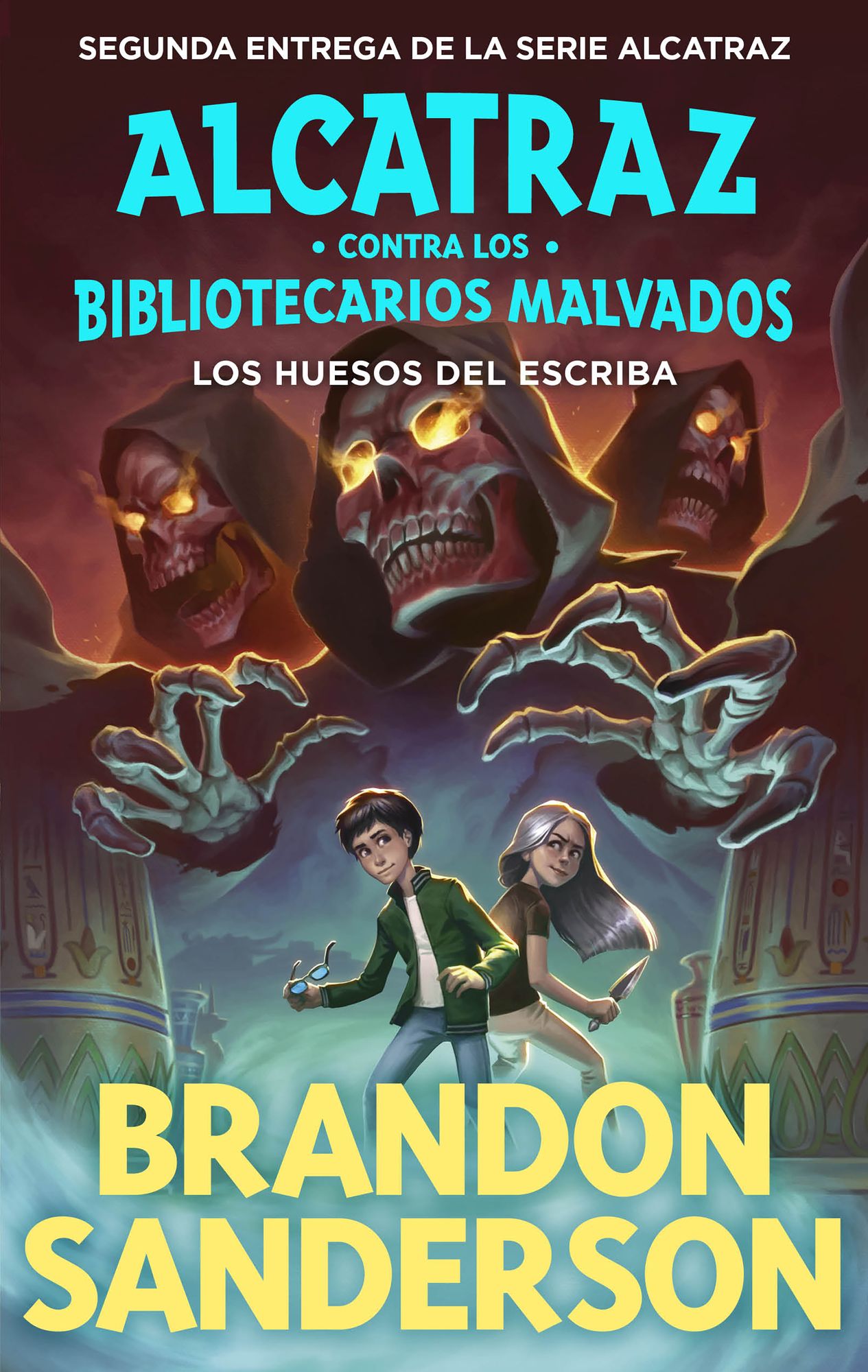 Los huesos del escriba (Alcatraz contra los Bibliotecarios Malvados 2): Los huesos del escriba