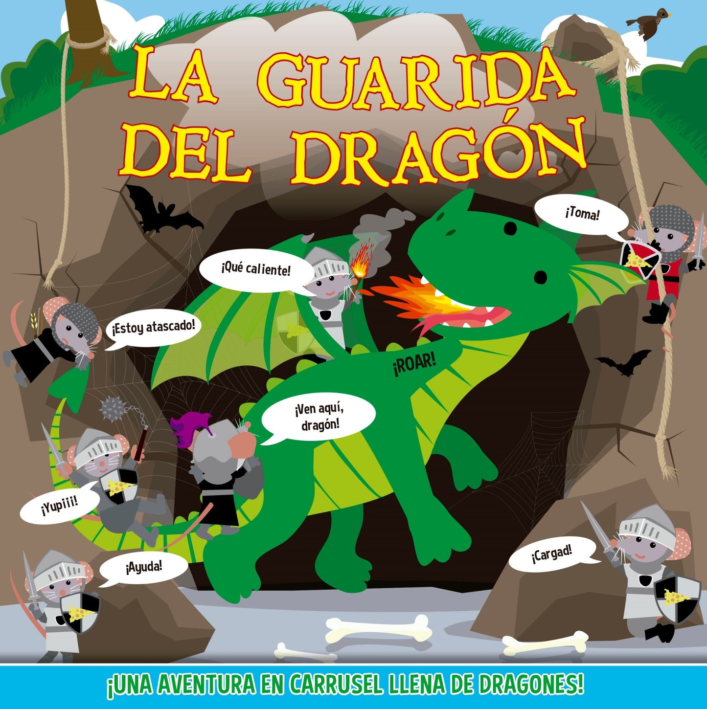 La guarida del dragon / Dragon's Den : Desplegable-3D