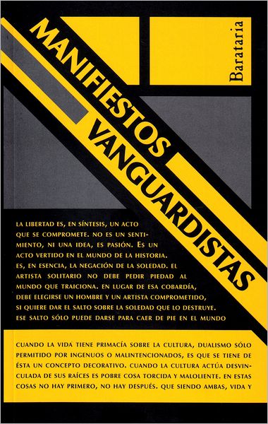 Manifiestos vanguardistas