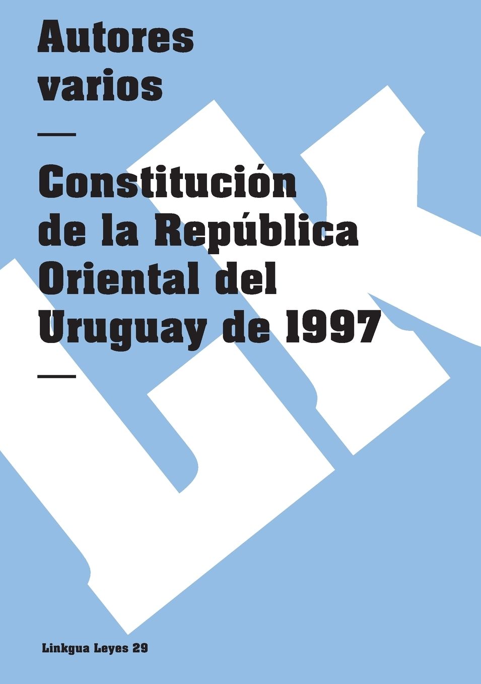 Constitucion de Uruguay de 1997