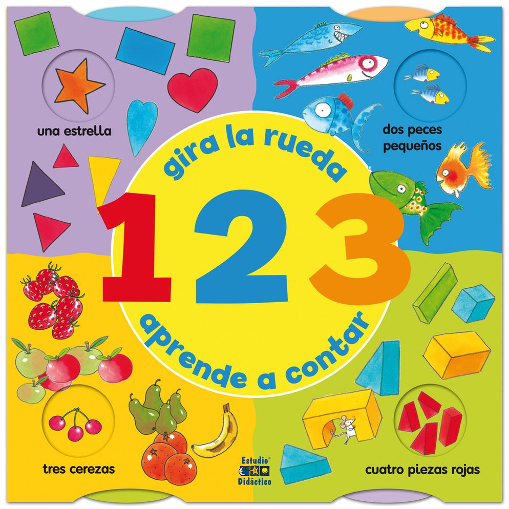 123: Gira la rueda, aprende a contar