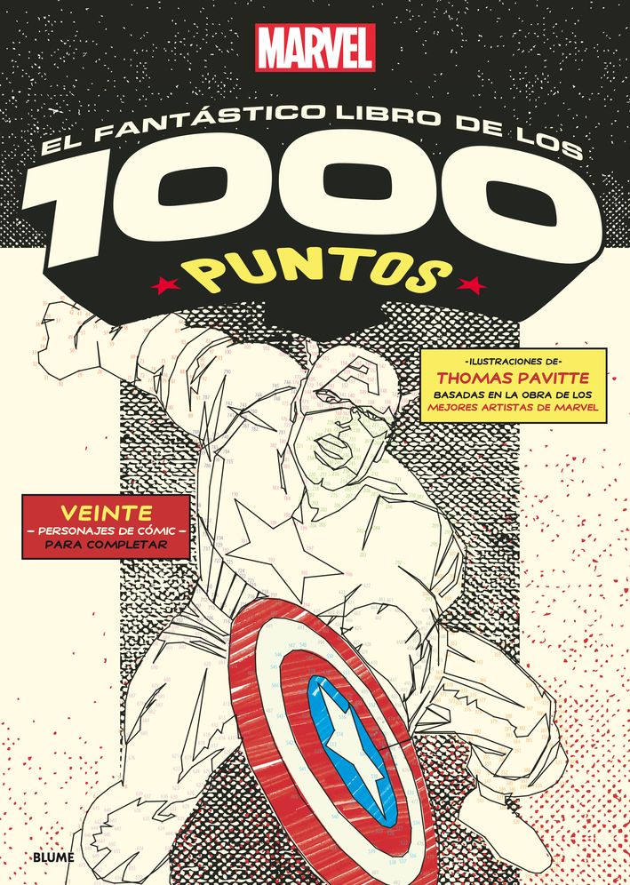 Marvel El Fantï¿½stico Libro de Los 1000 Puntos