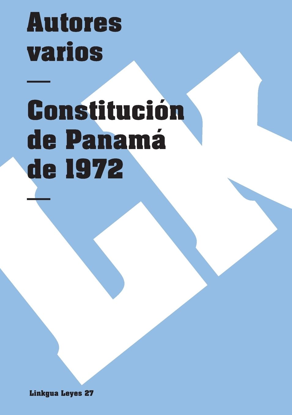 Constitucion de Panama 1972