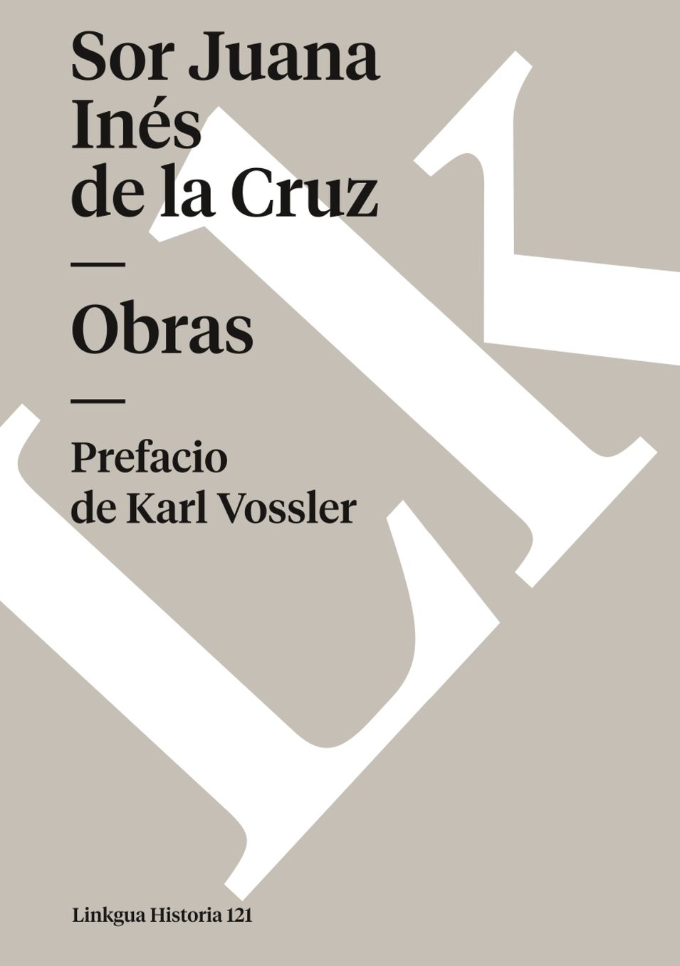 Obras De Sor Juana Ines De La Cruz