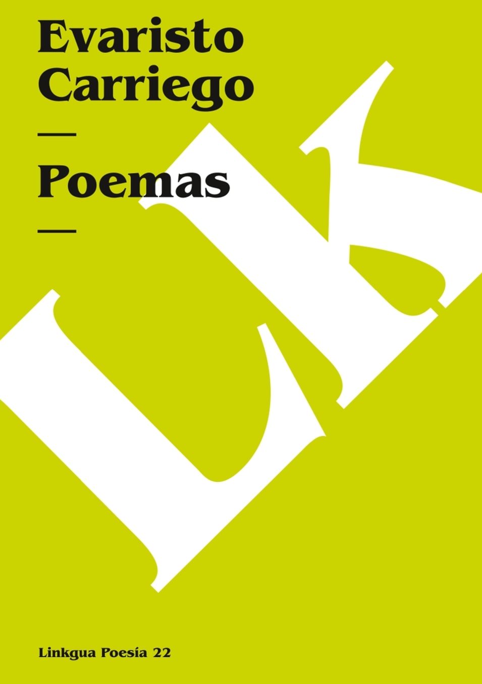 Poemas De Evaristo Carriego