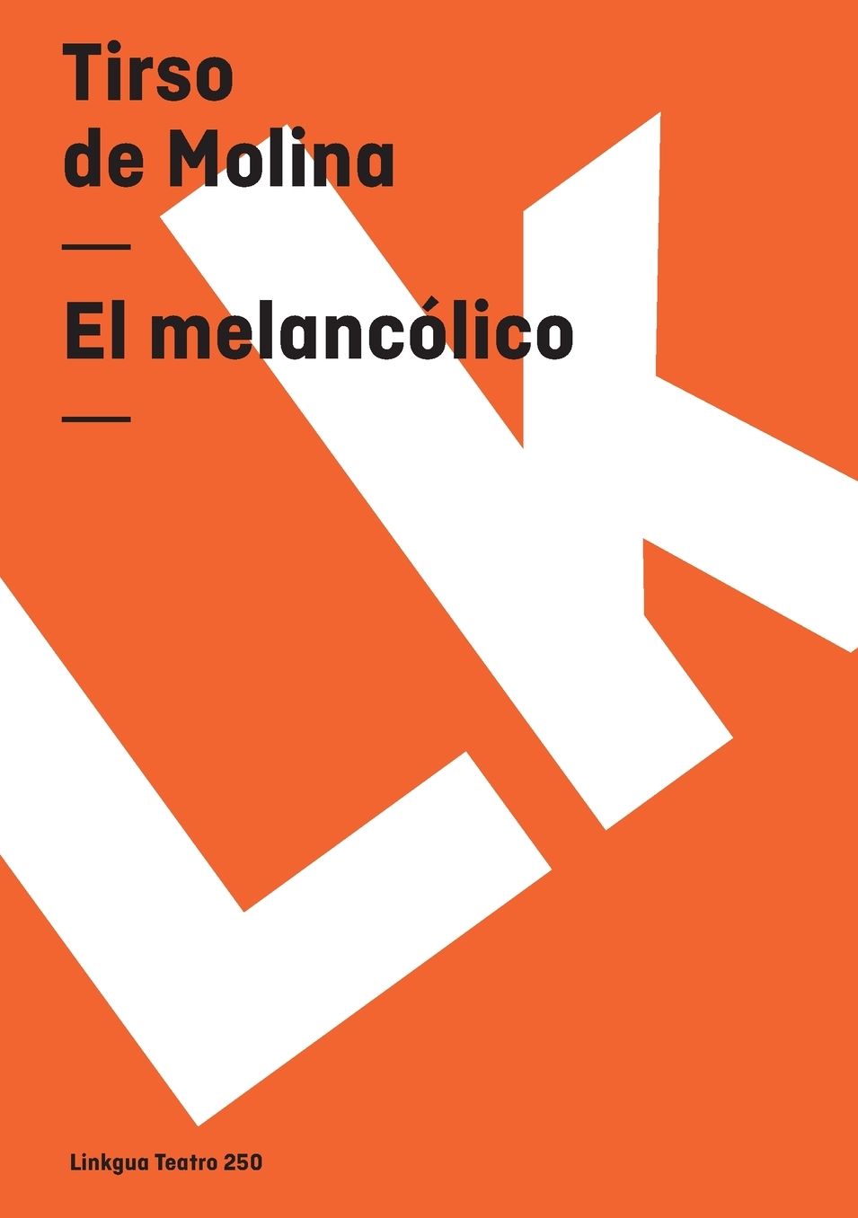 El Melancolico/ The Melancholic