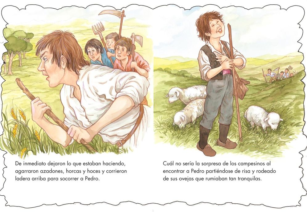 El pastor mentiroso