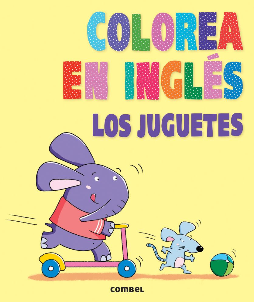 Colorea en ingles: Los juguetes
