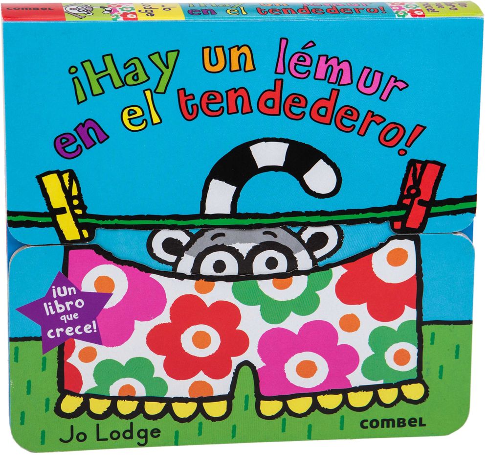 Hay un lemur en el tendedero!