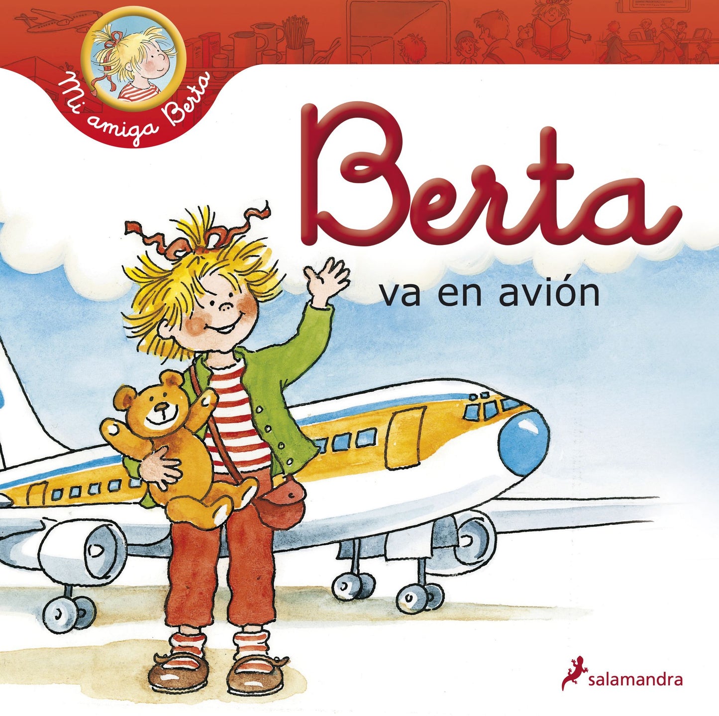Berta va en avion