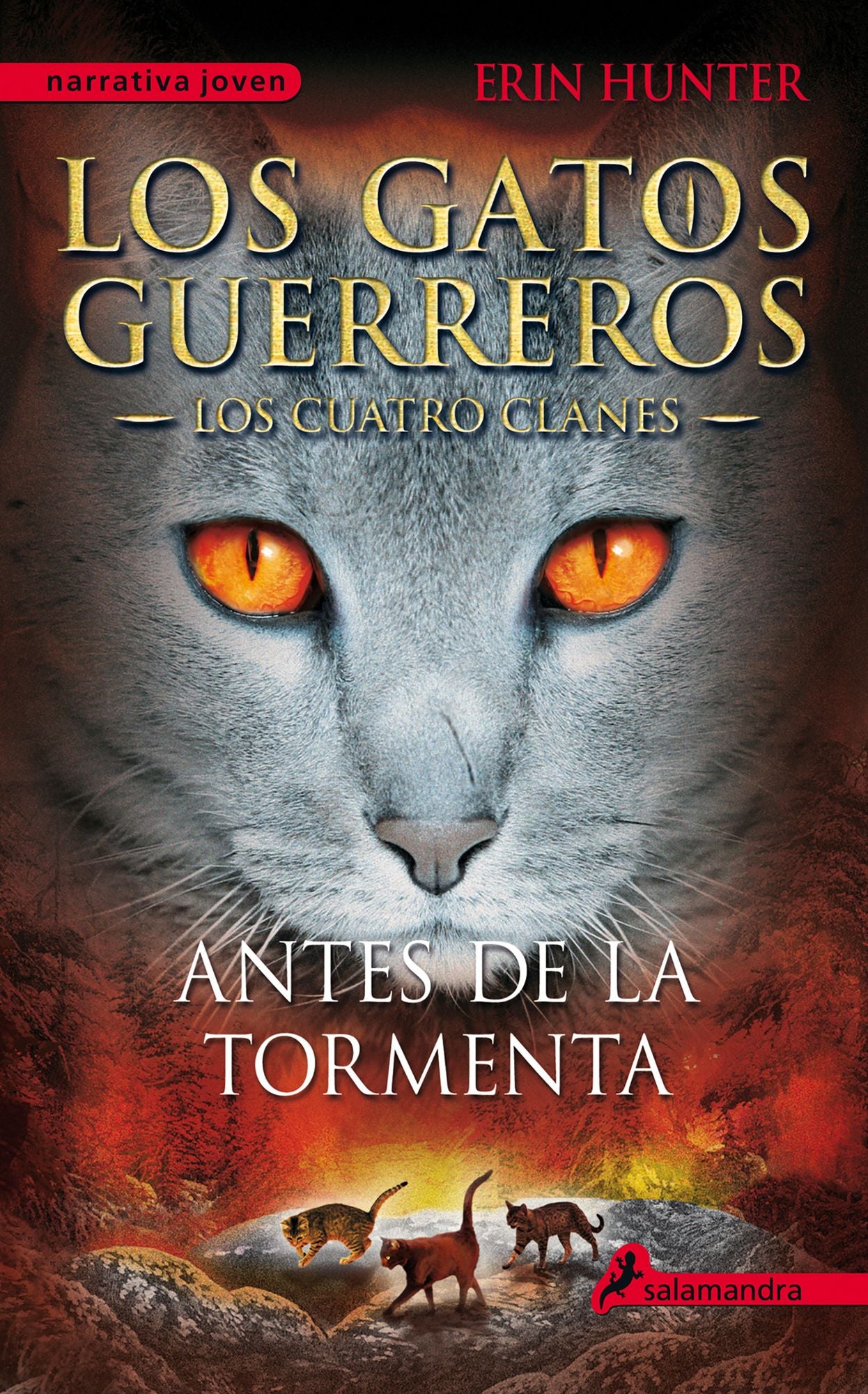 Antes de la tormenta: Los gatos guerreros IV - Los cuatro clanes