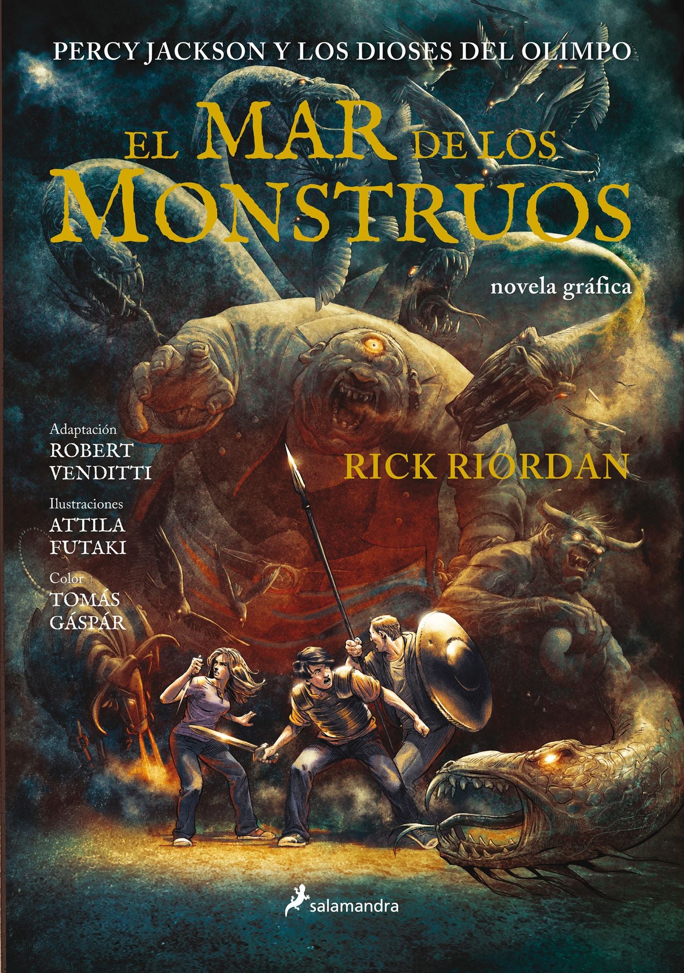 Percy Jackson. El Mar de Los Monstruos (Grafica)