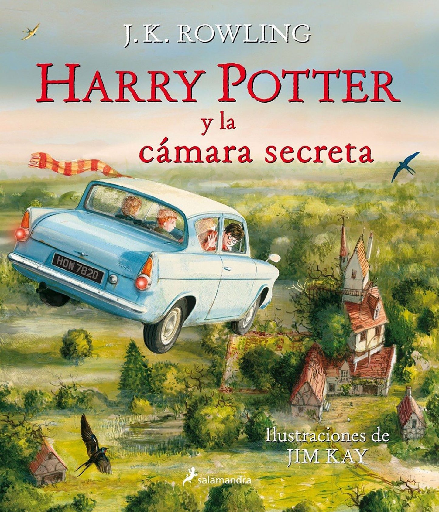 Harry Potter y la camara secreta Ilustrado