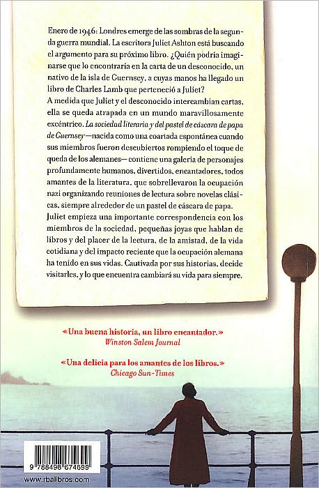 La sociedad literaria y del pastel de cáscara de papa de Guernsey (The Guernsey Literary and Potato Peel Pie Society)
