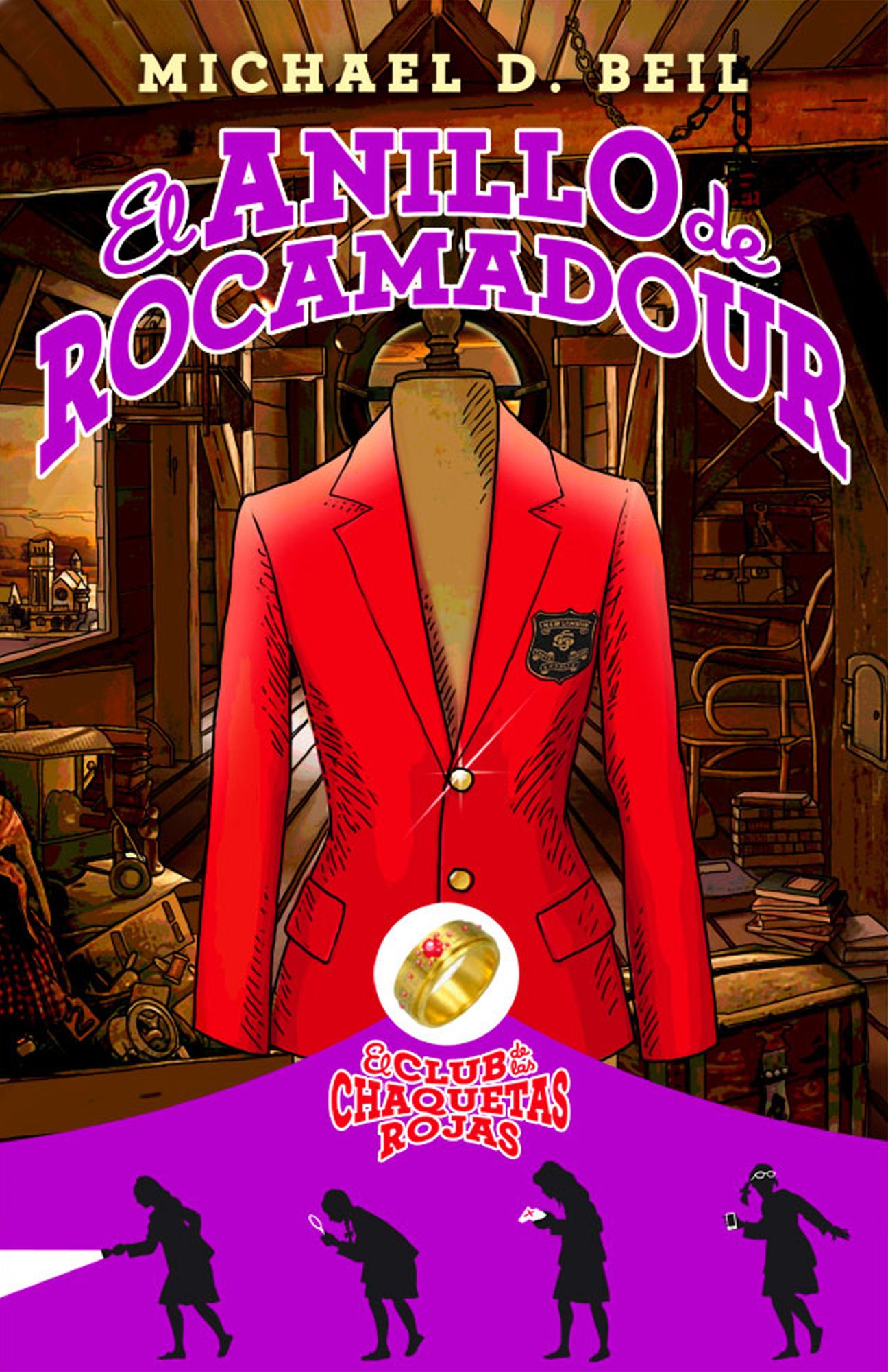 El anillo de Rocamadour: El club de las chaquetas rojas. Vol 1