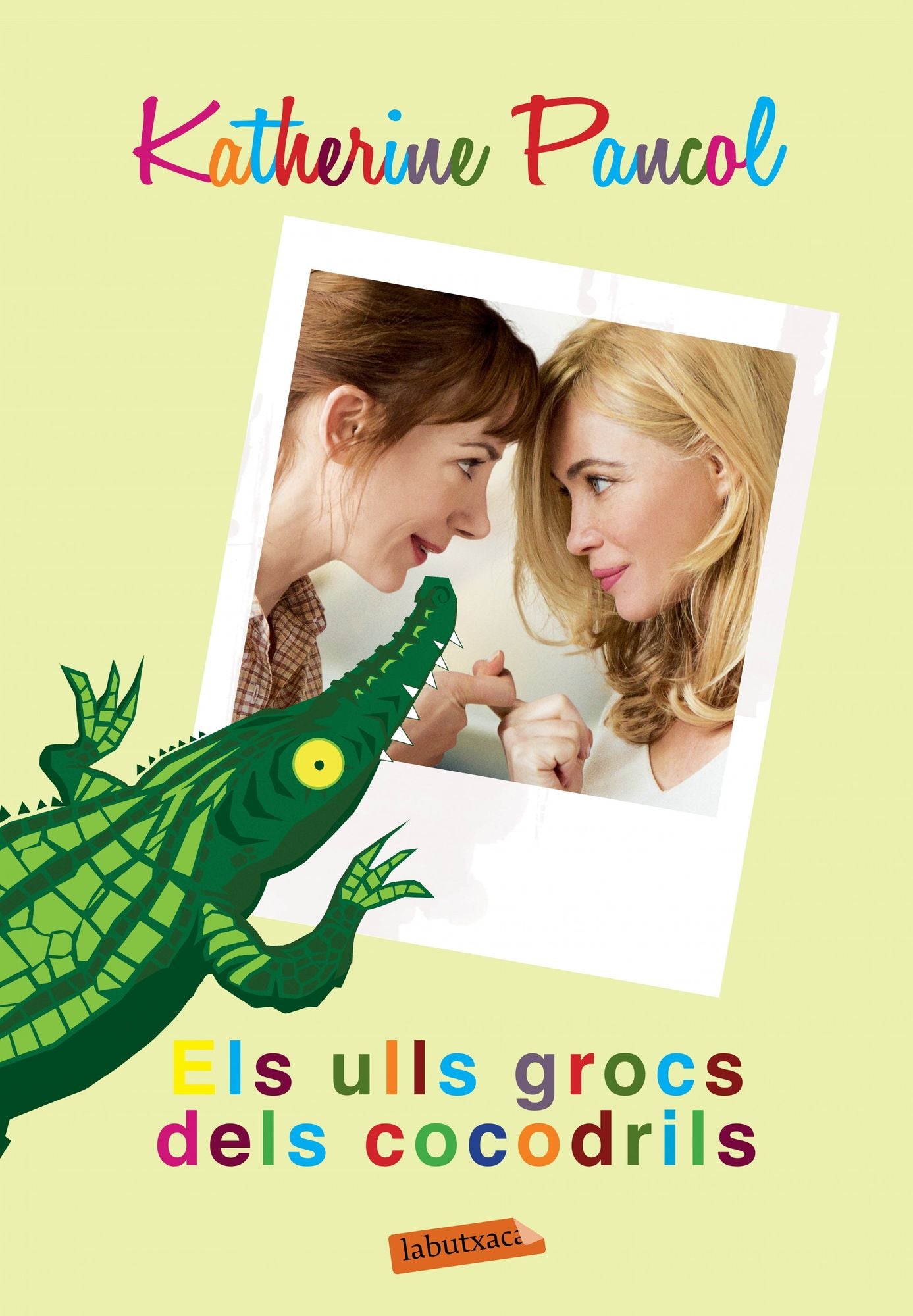 Els ulls grocs dels cocodrils