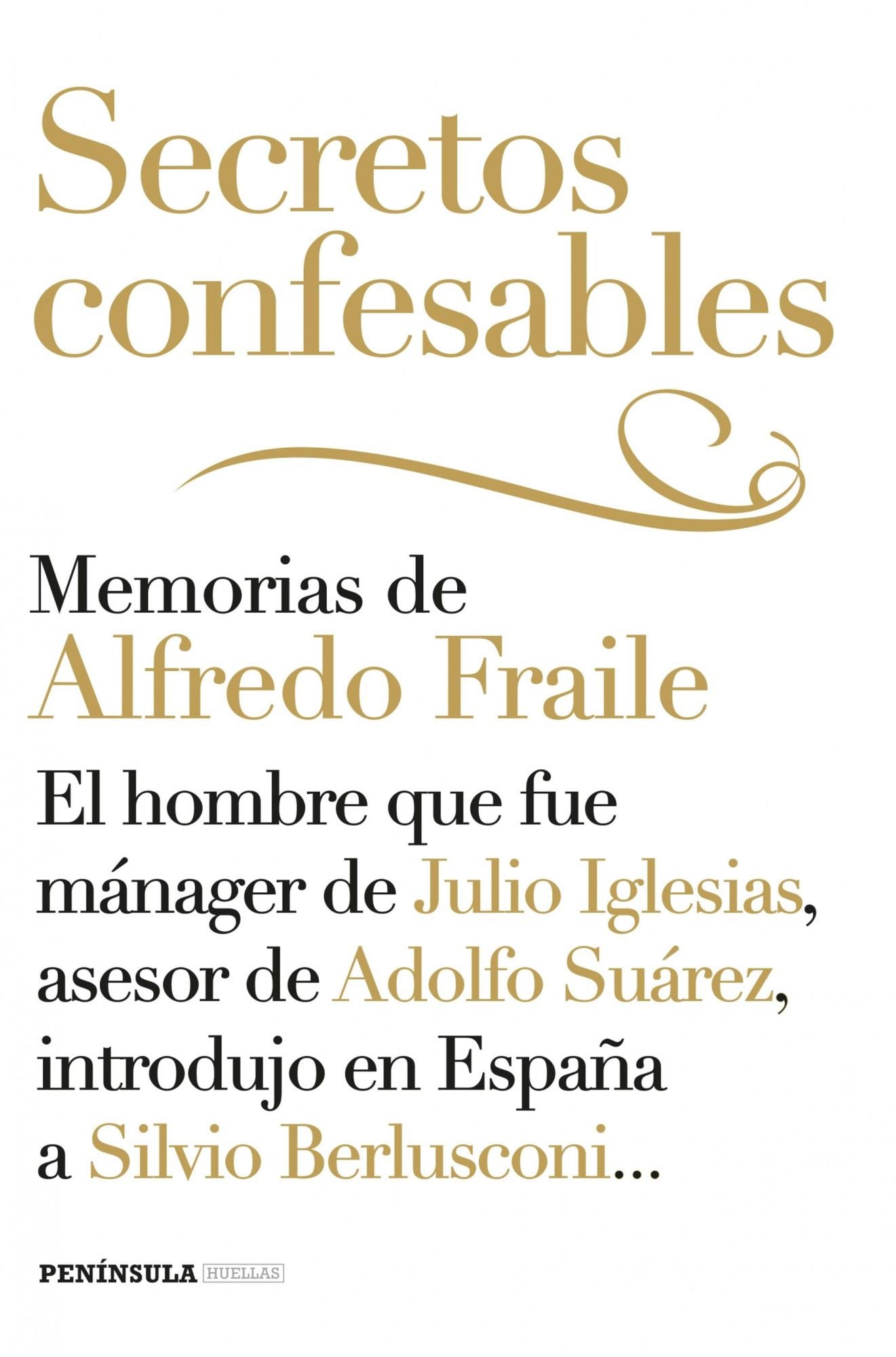 Secretos confesables: Memorias del que fue mánager de Julio Iglesias, asesor de Adolfo Suárez, introdujo en España a Silvio Berlusconi...