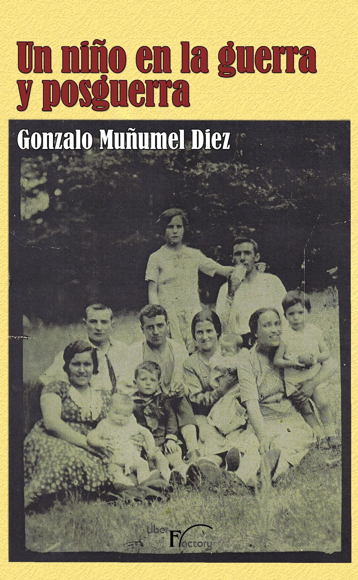 Un niño en la guerra y posguerra.