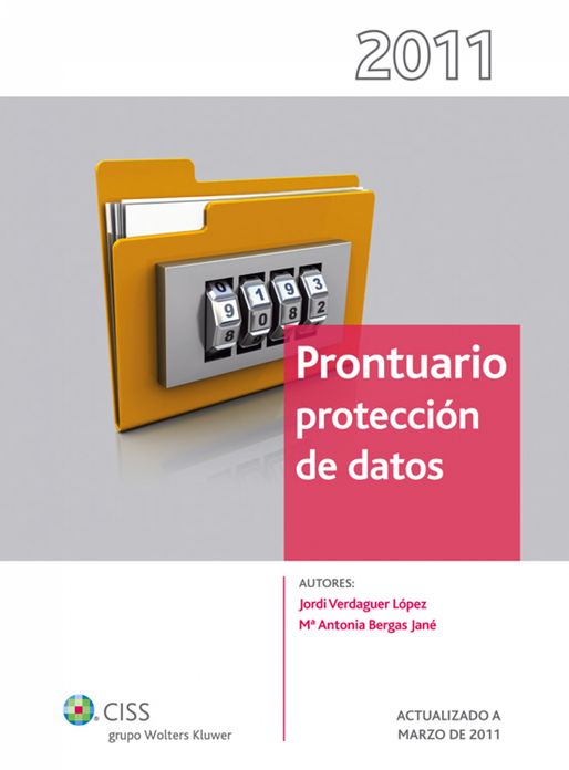 Prontuario Protección de Datos 2011