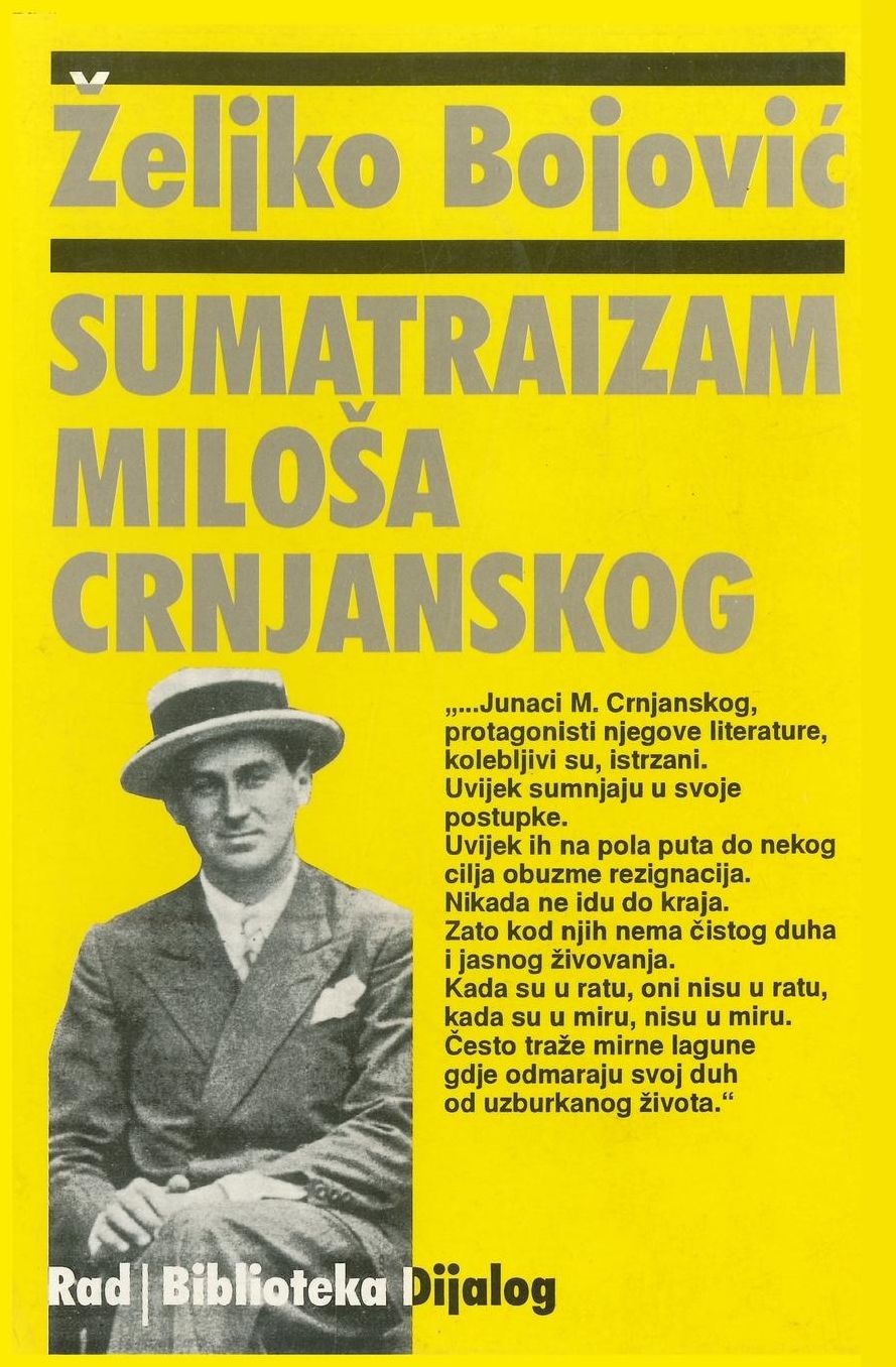 Sumatraizam Milosa Crnjanskog