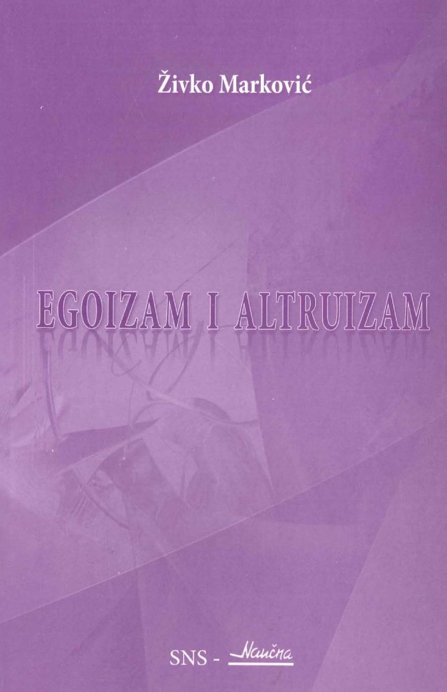 Egoizam i altruizam