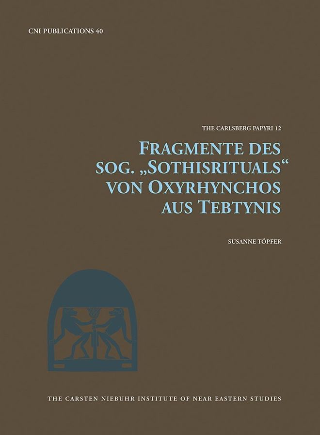 Fragmente des Sog. 'Sothisrituals' von Oxyrhynchos aus Tebtynis