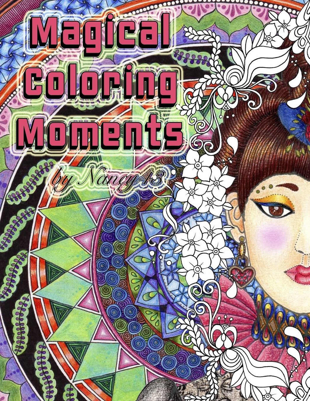 Magical Coloring Moments: Adult coloring delight