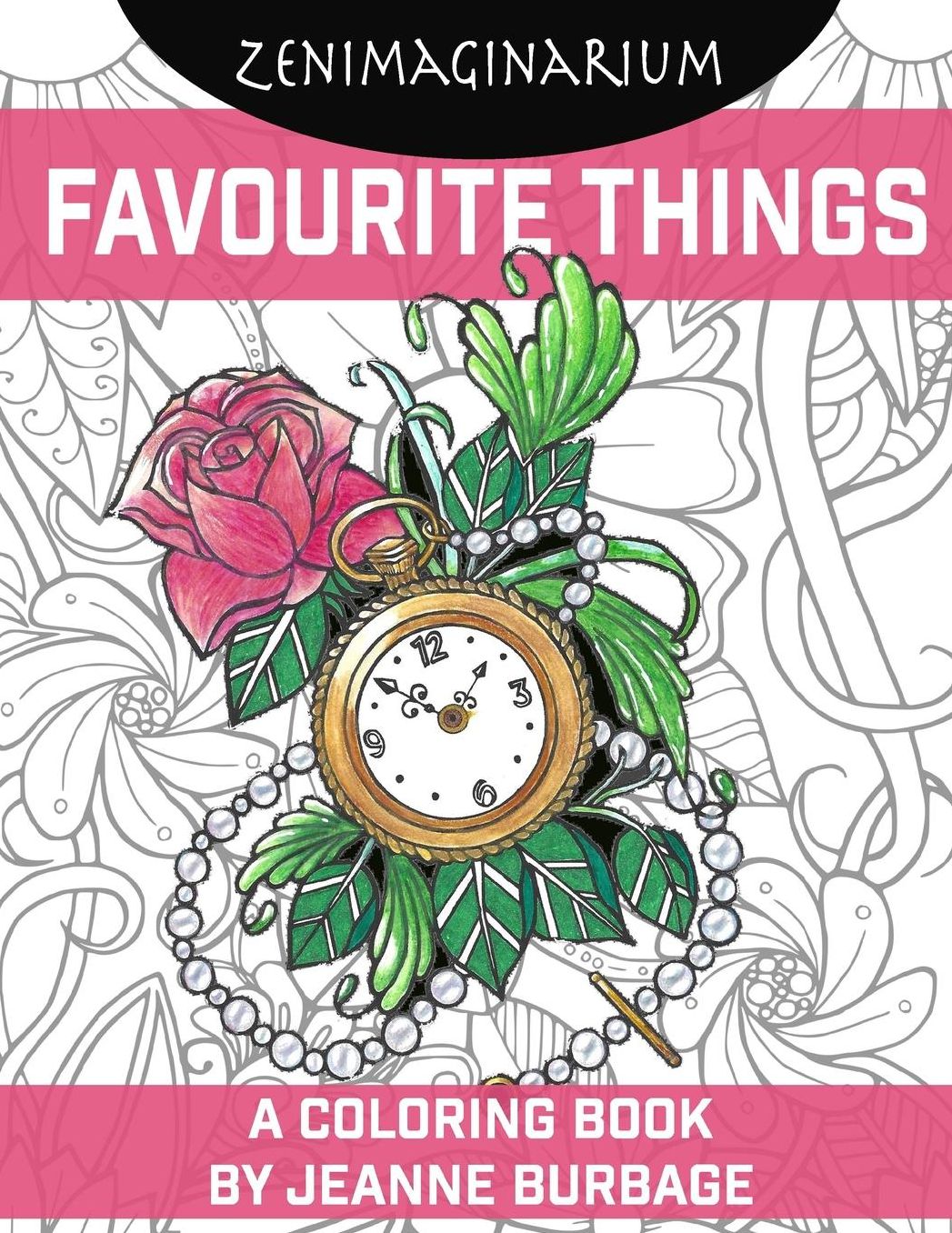 Zenimaginarium Favourite Things: Adult coloringbook