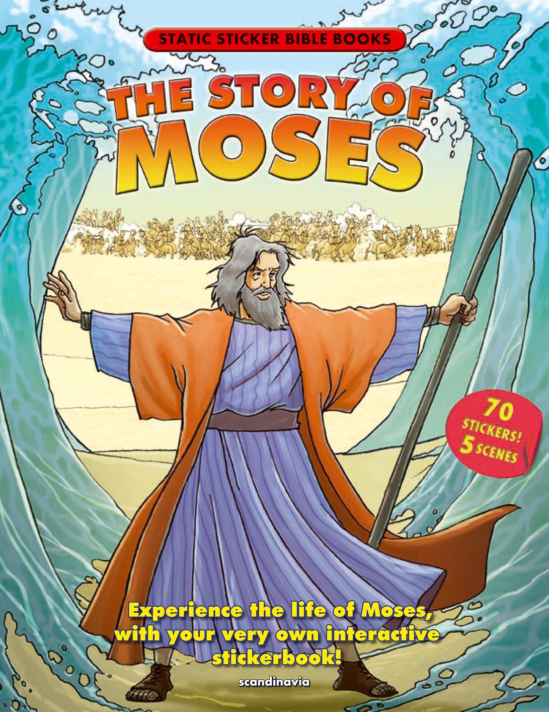 Static Sticker Bible Books, The Story of Moses