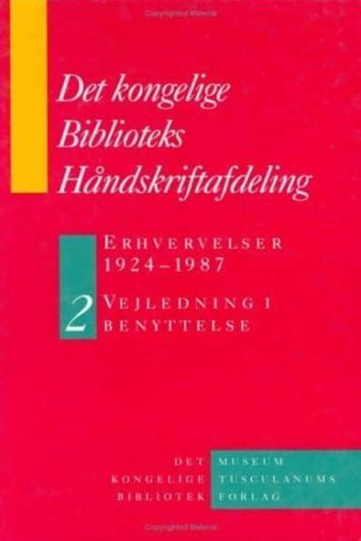 Det Kongelige Biblioteks Handskriftafdeling