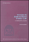 Studies in Zoroastrian Law: A Comparative Analysis