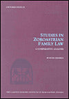 Studies in Zoroastrian Law: A Comparative Analysis