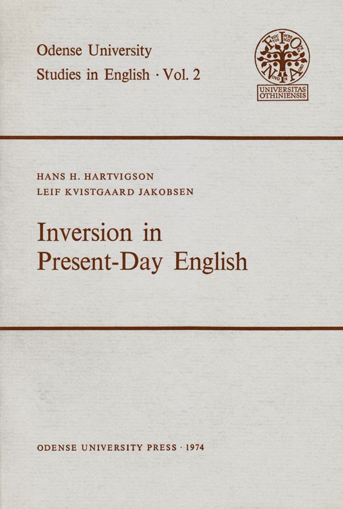 Inversion in Present-Day English
