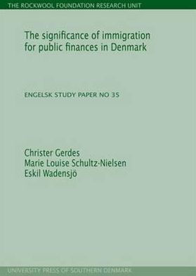 The Significance of Immigration for Public Finances in Denmark: Study Paper No. 35