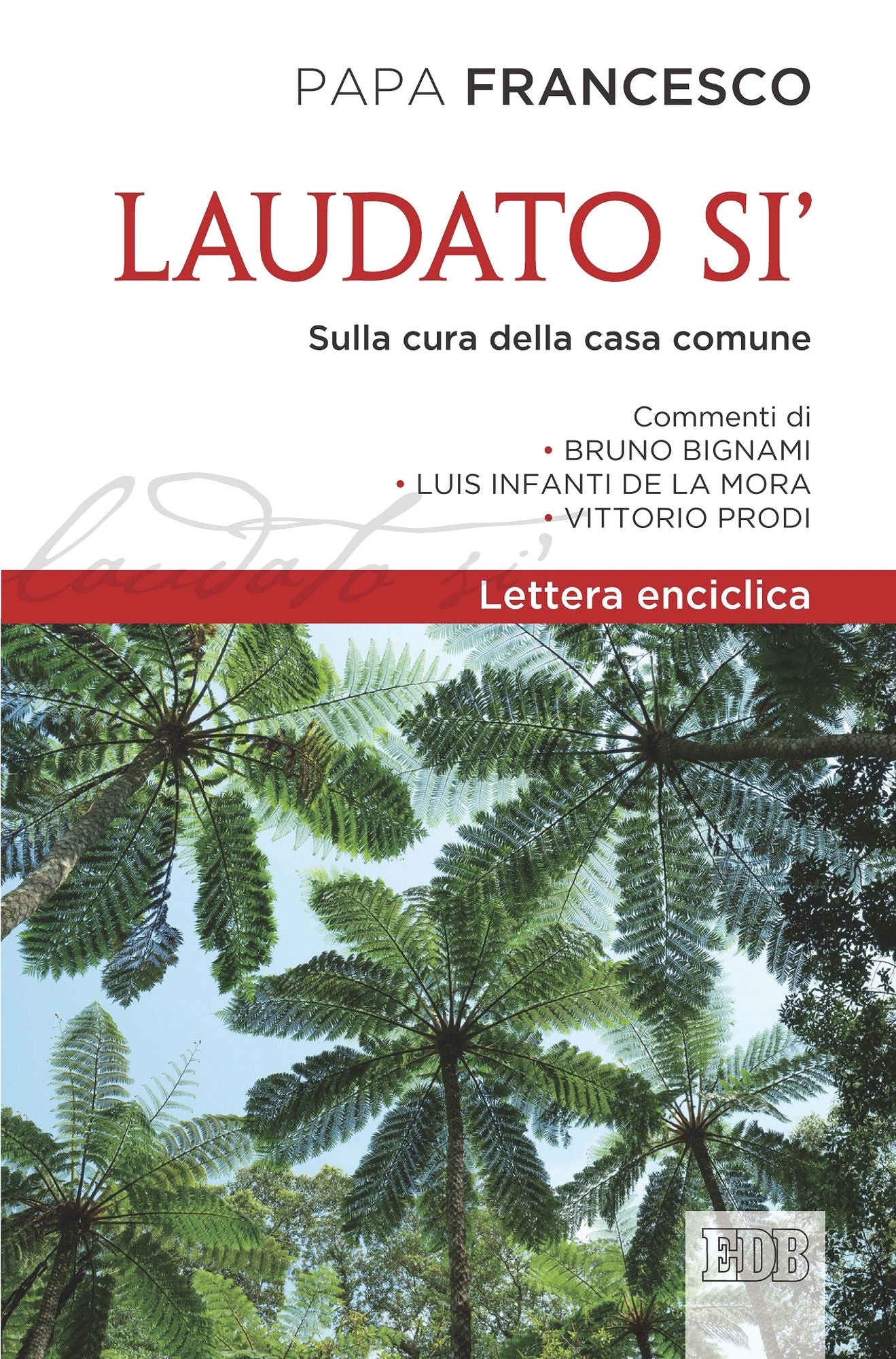 Laudato si': Lettera enciclica sulla cura della casa comune. Commenti di Bruno Bignami, Luis Infanti de la Mora, Vittorio Prodi