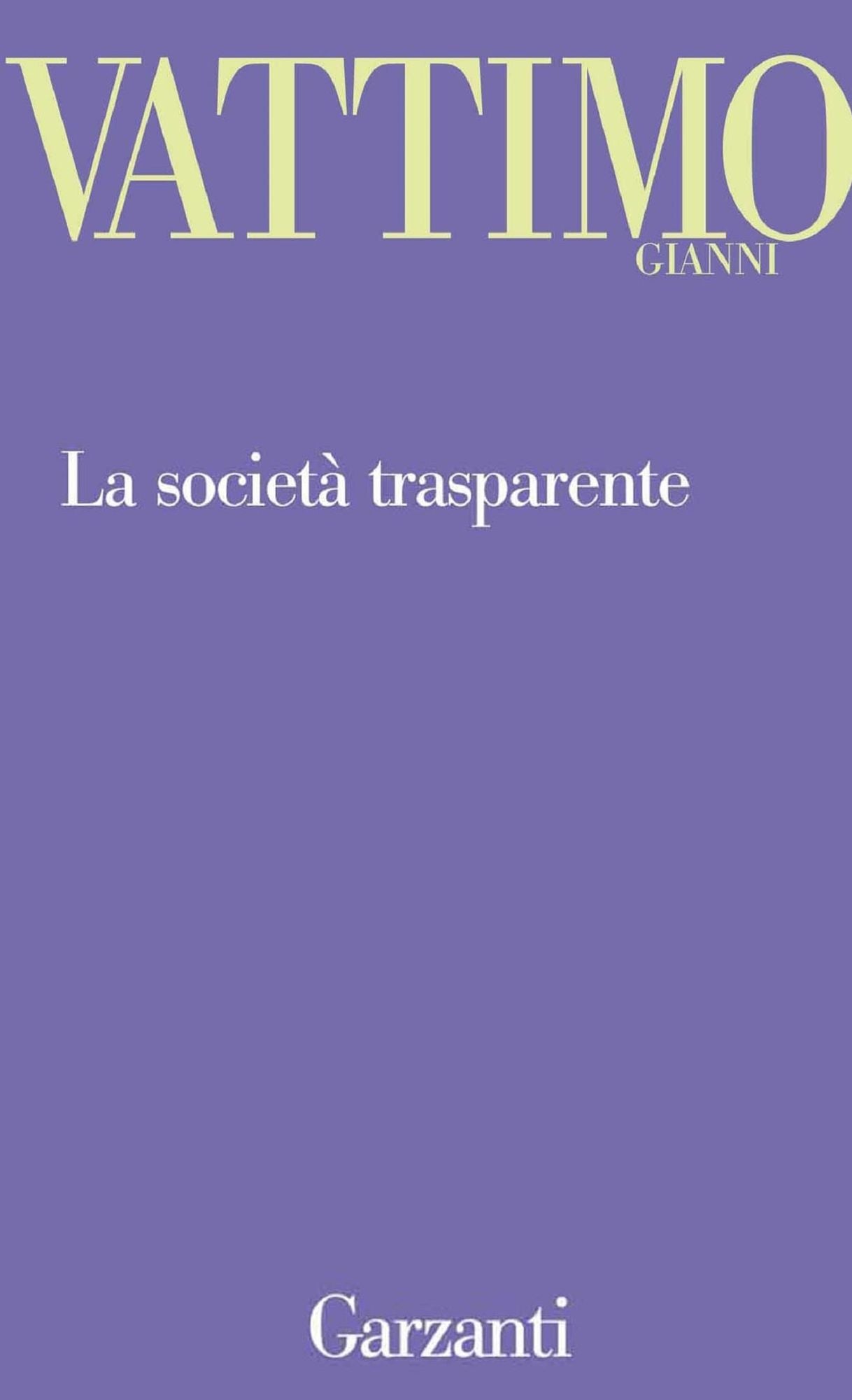 La società trasparente
