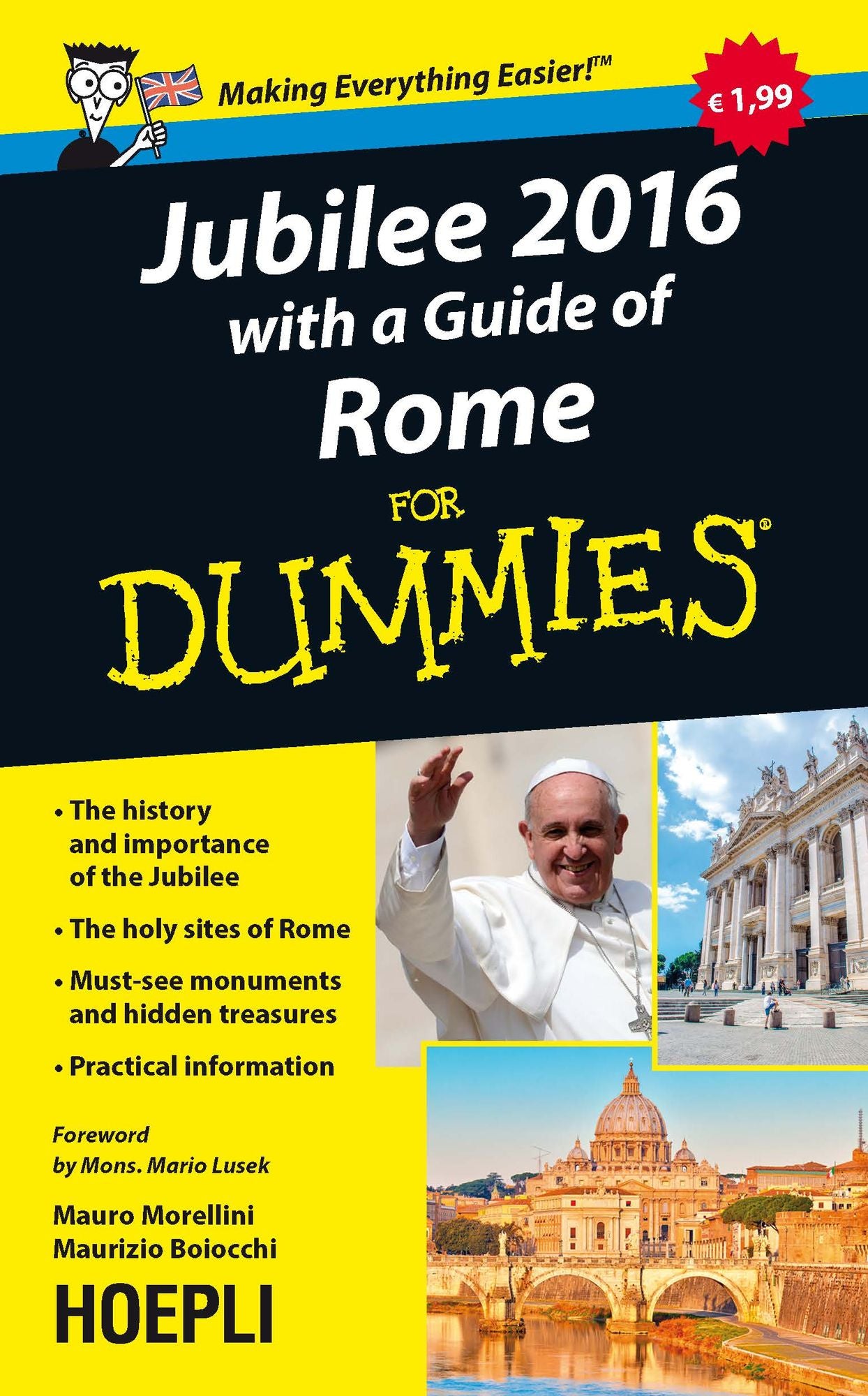 Jubilee 2016 with a Guide of Rome For Dummies