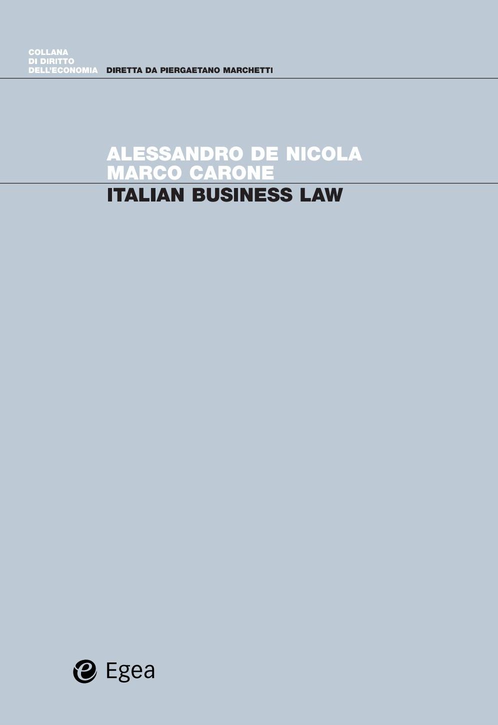 Italian Business Law