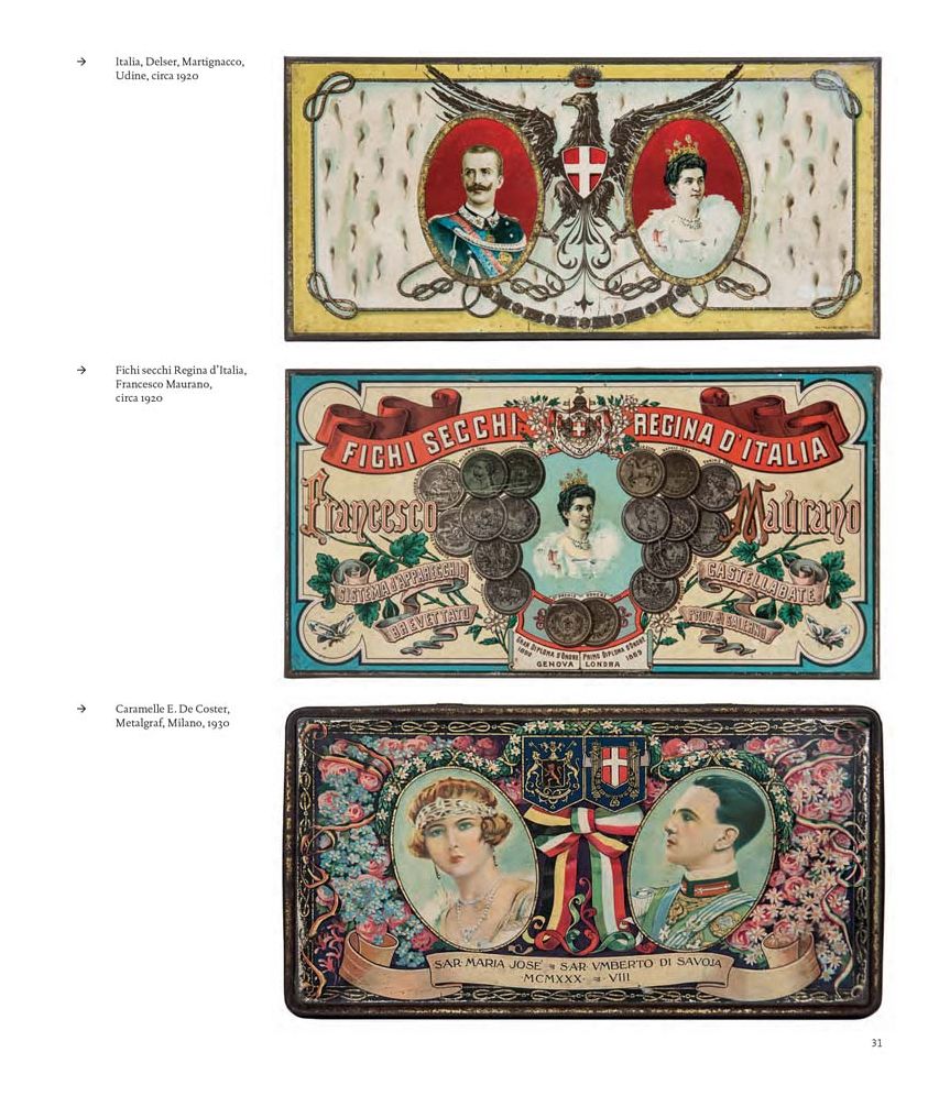 Italian Tin Boxes: 1885-1950