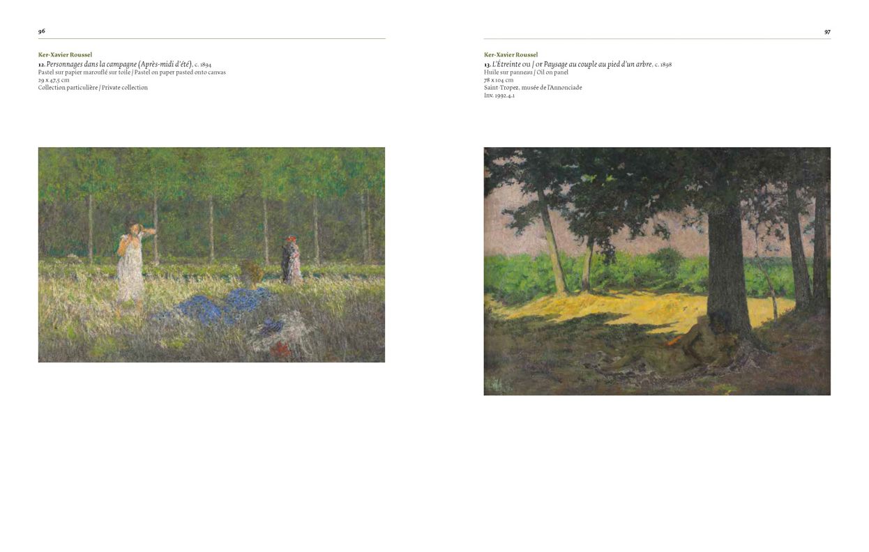 ï¿½douard Vuillard & Ker-Xavier Roussel: Private Moments in the Open Air: Landscapes (1890-1944)