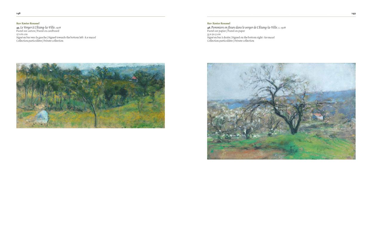 ï¿½douard Vuillard & Ker-Xavier Roussel: Private Moments in the Open Air: Landscapes (1890-1944)